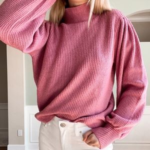 Mock neck sweater